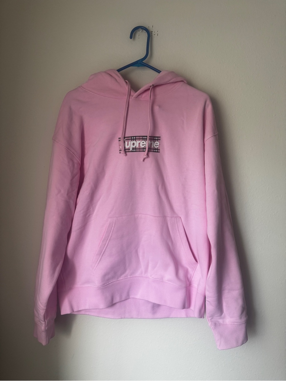 Supreme X Burberry Box logo Hoodie
